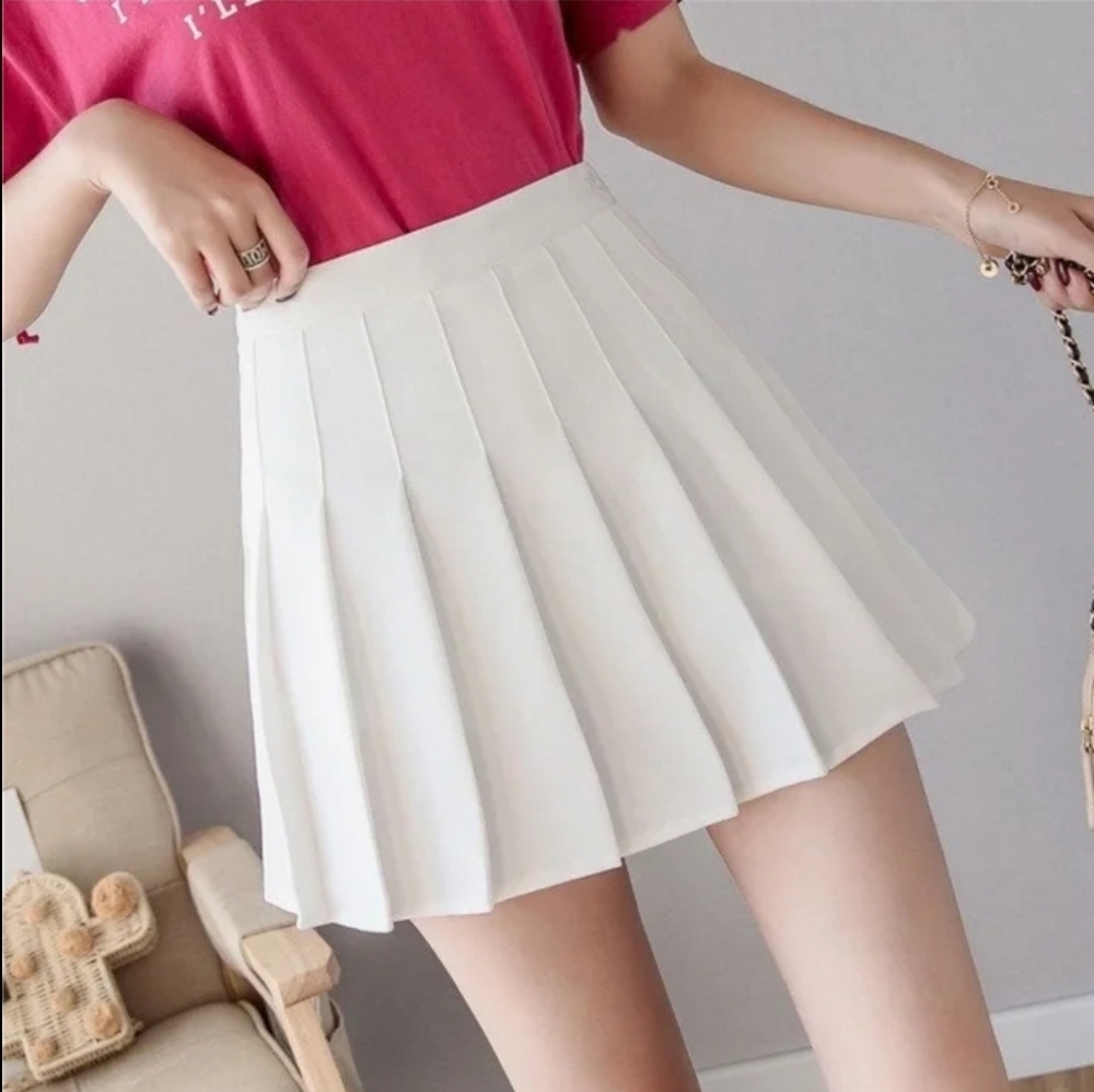 White Tennis Skirt